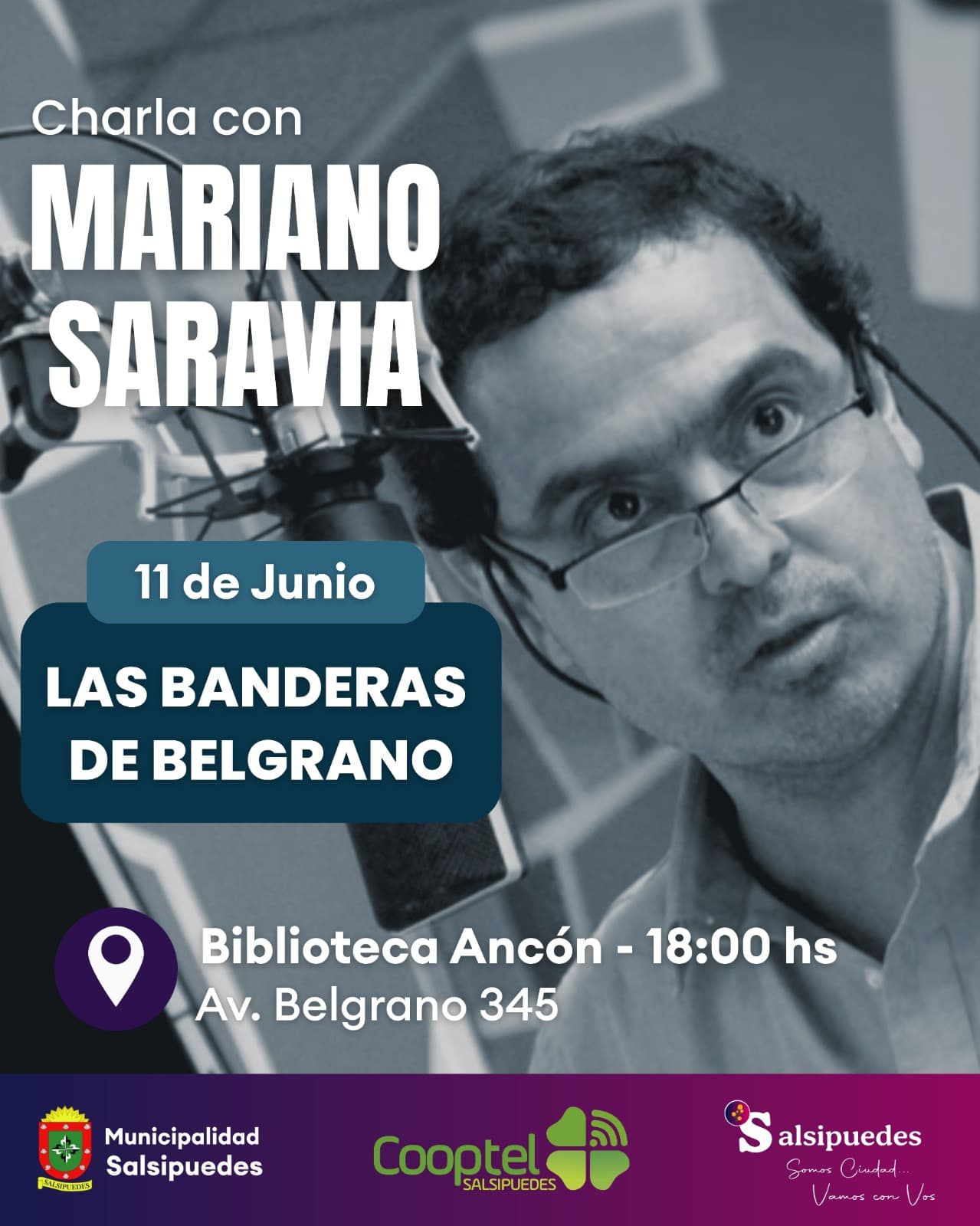Charla con Mariano Saravia
